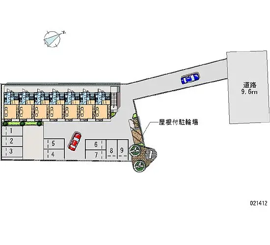 ★手数料０円★小牧市入鹿出新田　月極駐車場（LP）